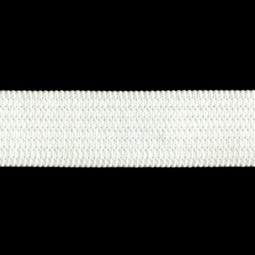 Sullivans Elastic Non Roll, White- 12mm