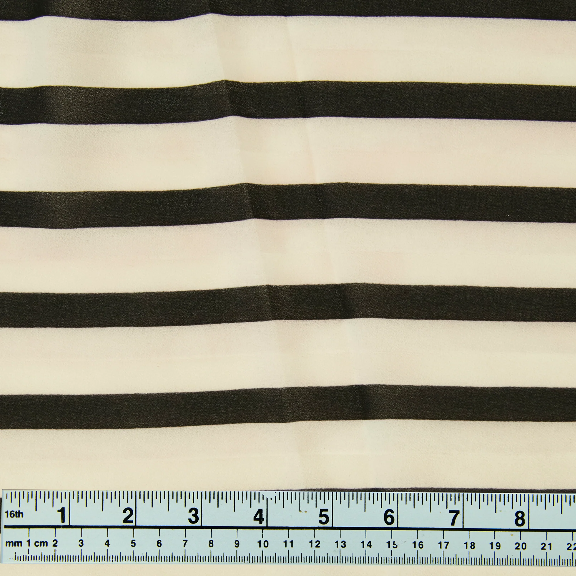 Printed Pleats Fabric, White/Black - Image 2