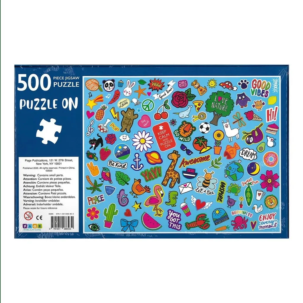 Puzzle On Jigsaw Puzzle, 500-Piece - Image 2