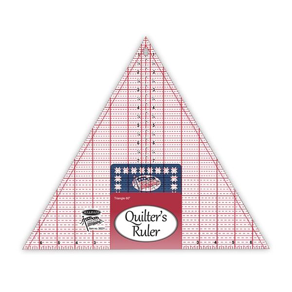 Sullivans Quilter's Ruler Triangle, 60 Degrees- 30.48x30.48cm - Image 2