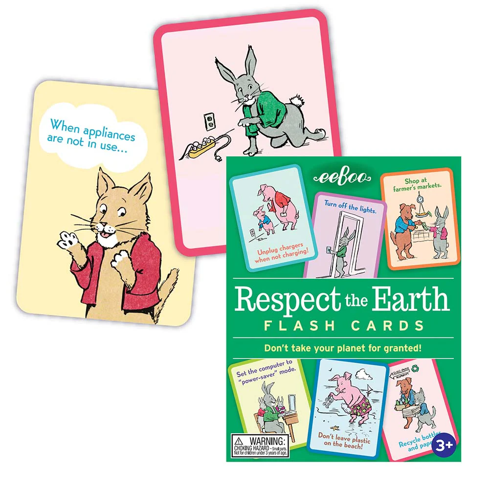 Respect The Earth Conversation Flash Cards - Image 2