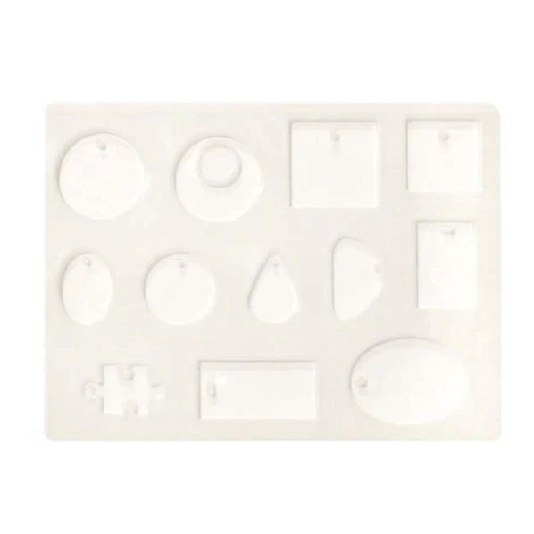 Ribtex Resin Silicon Mould, Pendant - Image 2