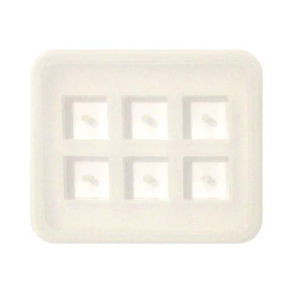 Ribtex Resin Silicon Mould, Sqaure Beads- 1.6mm - Image 2