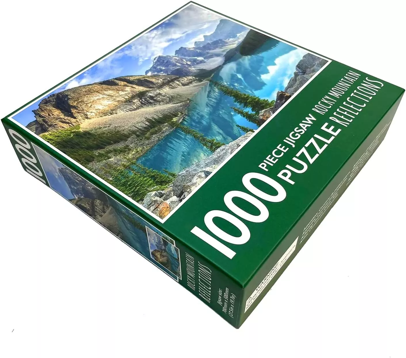 1000-Piece Jigsaw Puzzle, Rocky Mountain - Image 4