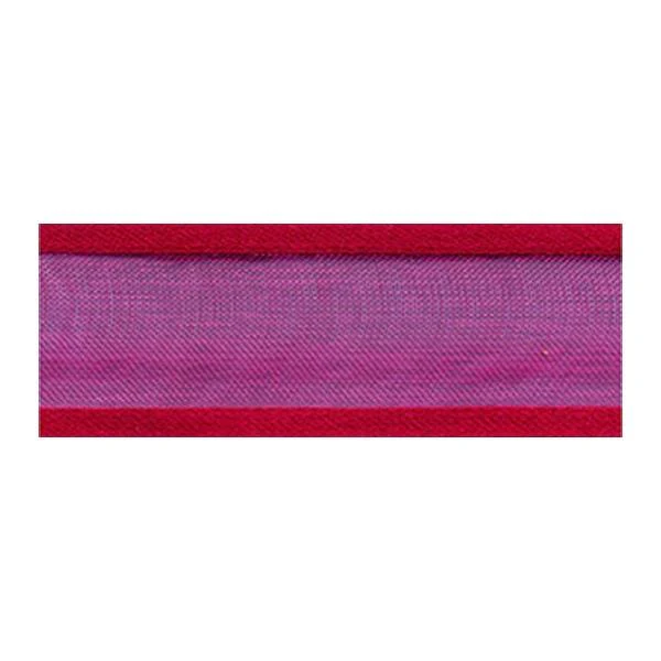 Sullivans Organza Satin Edge, Hot Pink- 25mm