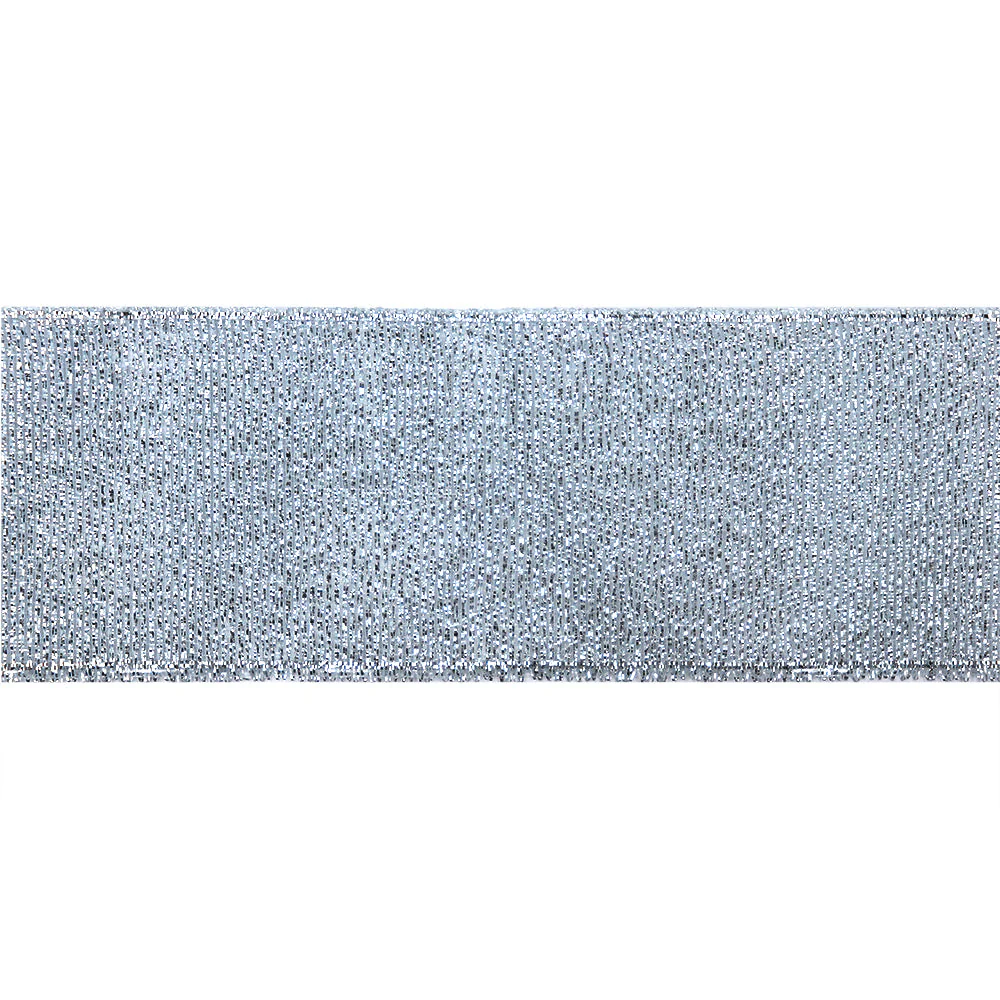Sullivans Ribbon Organza with Satin Edge, White- 38mm - Image 2
