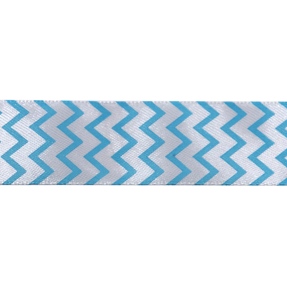 Sullivans Ribbon Satin, Aqua- 25mm - Image 3