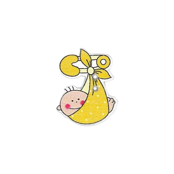 Sullivans Self Cover Button, Baby- 28 x 30 mm