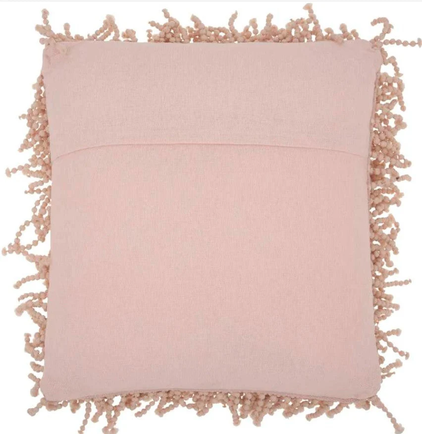Mina Victory Shaggy Cushion, Rose- 50.8cmx50.8cm - Image 3
