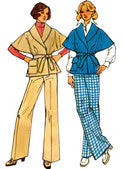 Simplicity Pattern SS3047 1970s Misses' Pants and Jacket - Image 2