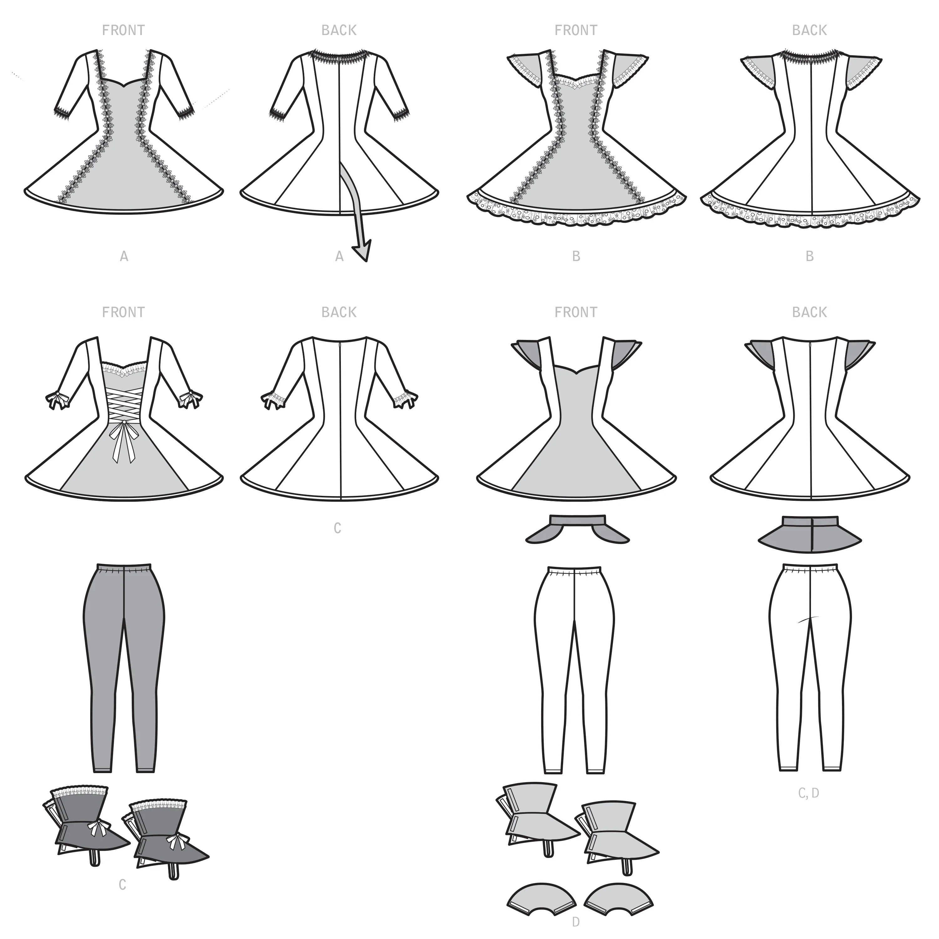 Simplicity Pattern 9349 Misses' Costumes - Image 12