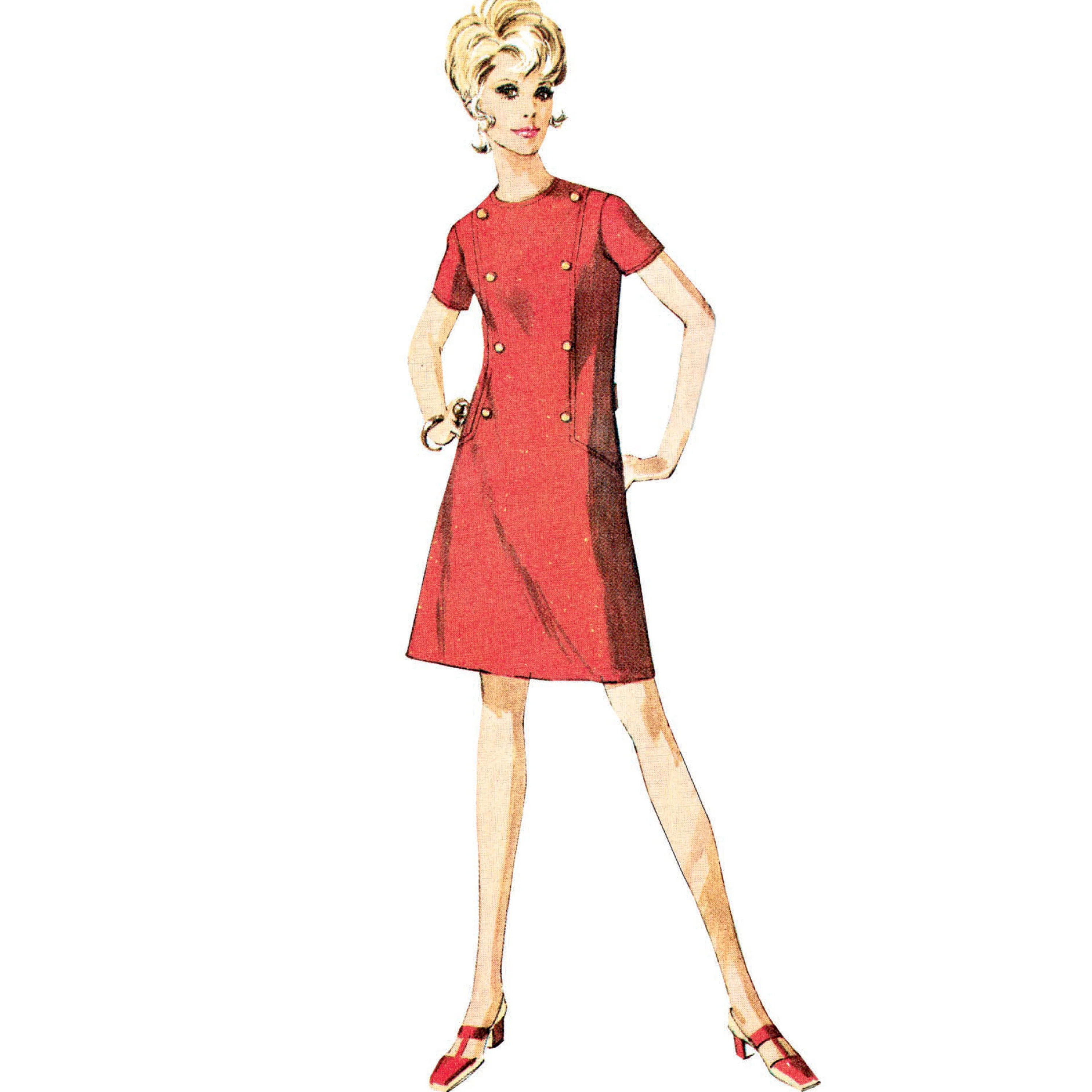 Simplicity Pattern 9371 Misses & Women's Dress - Image 5
