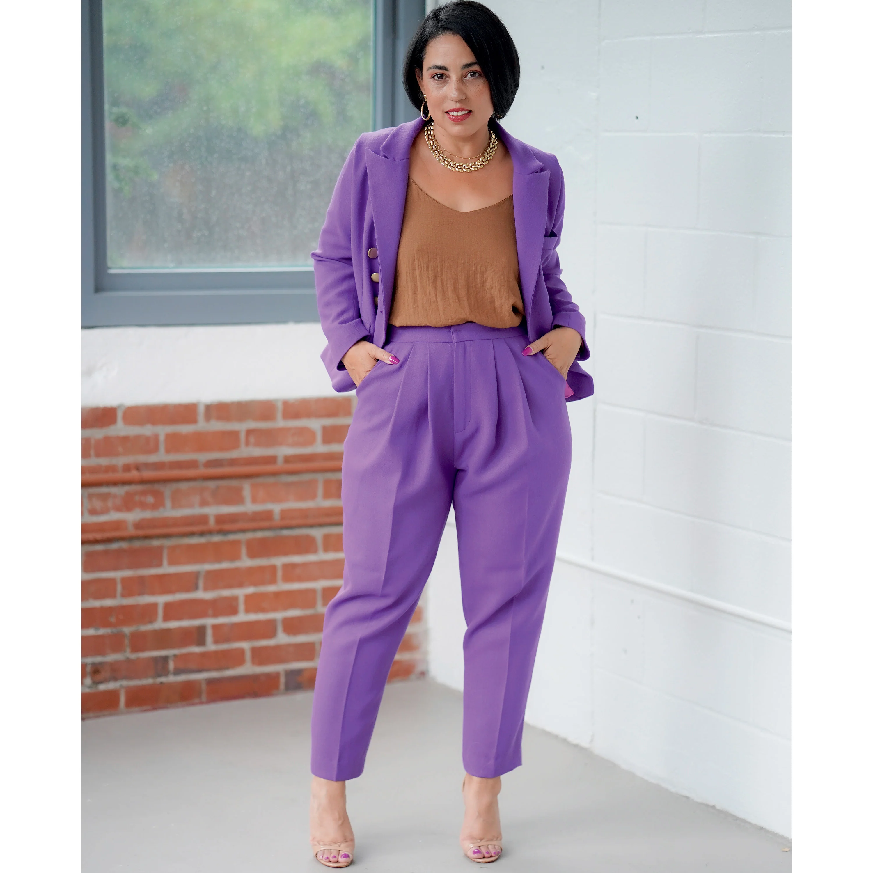 Simplicity Pattern 9381 Miss/Plus Jacket & Bottom - Image 3