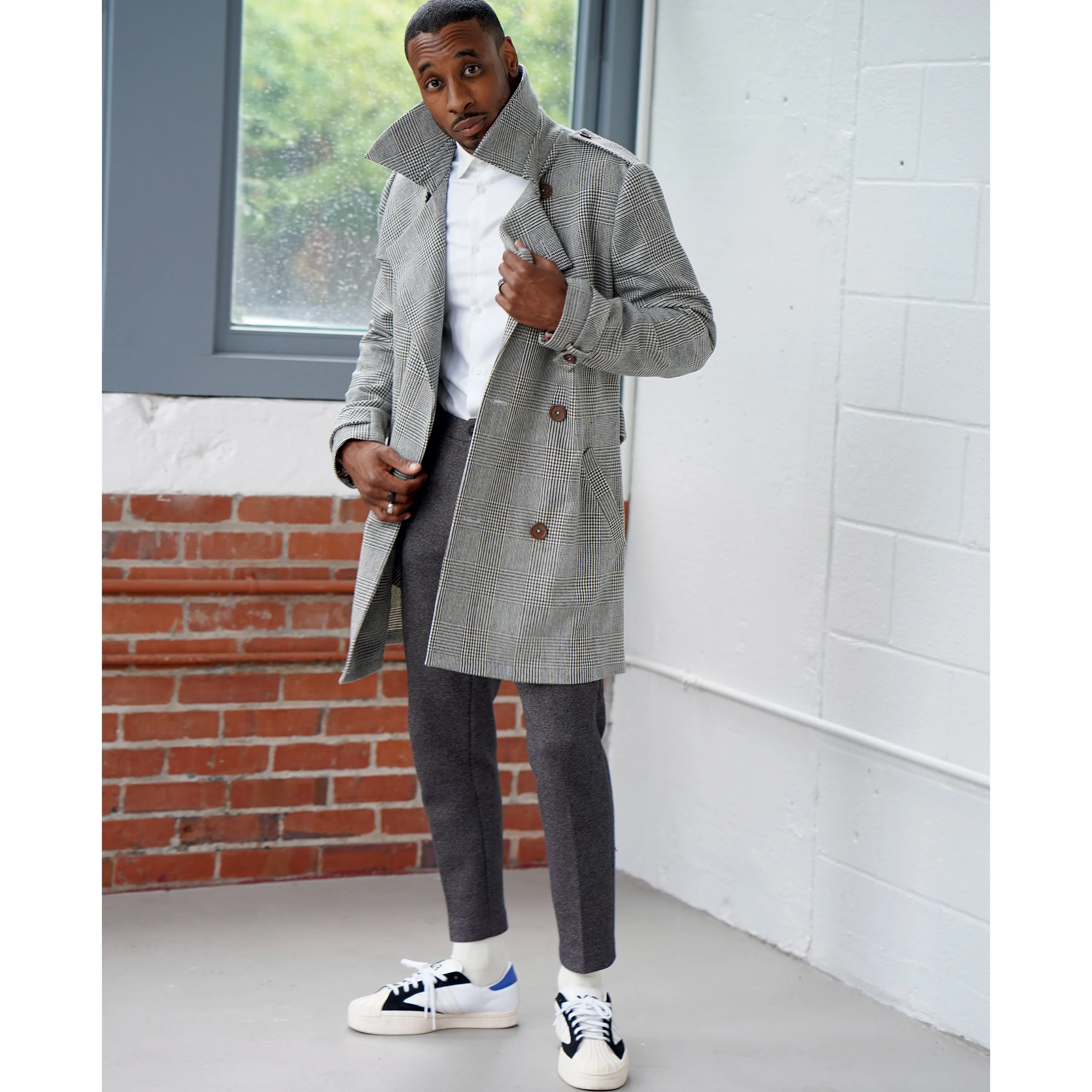 Simplicity Pattern 9389 Men's Trench Coat - Image 5