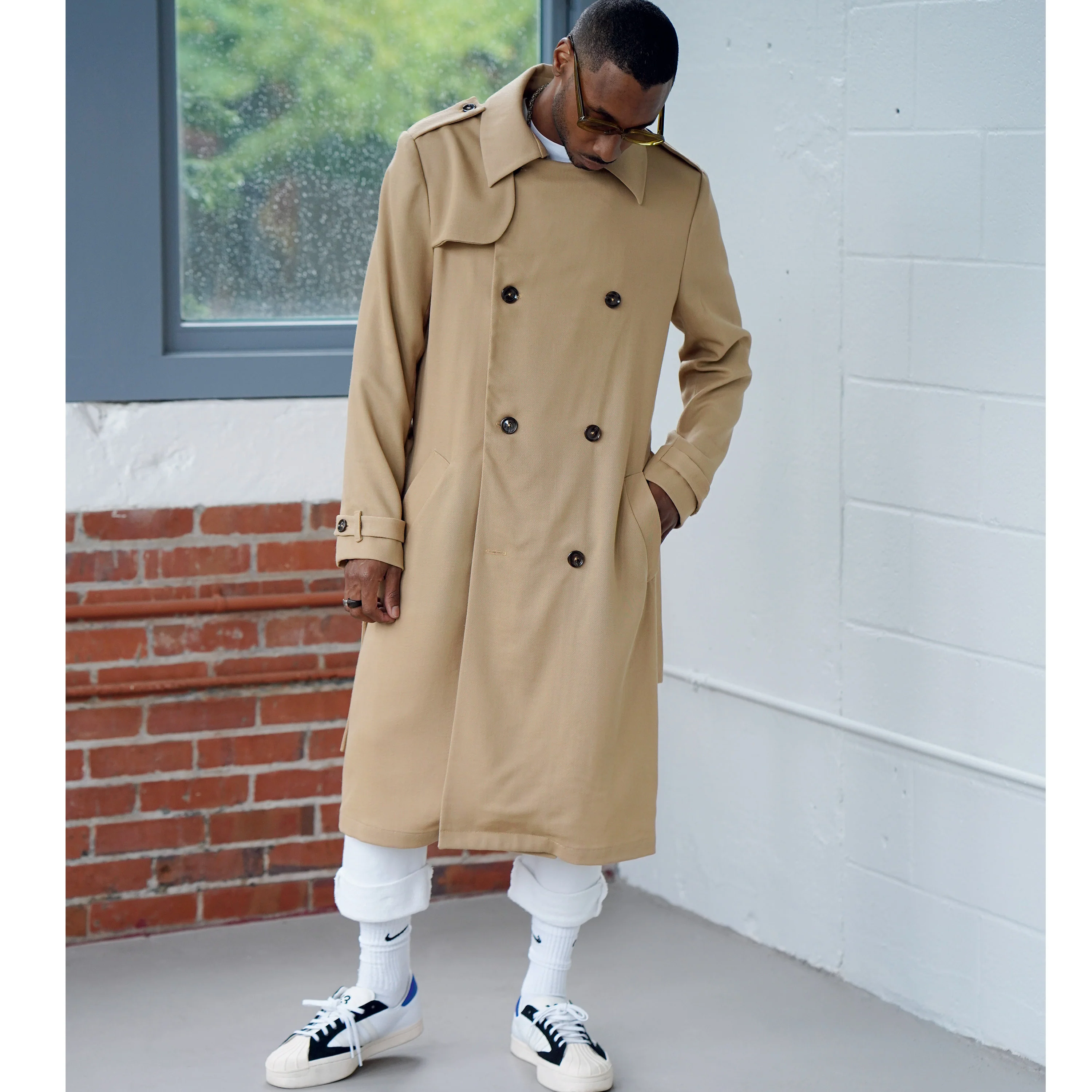 Simplicity Pattern 9389 Men's Trench Coat - Image 7
