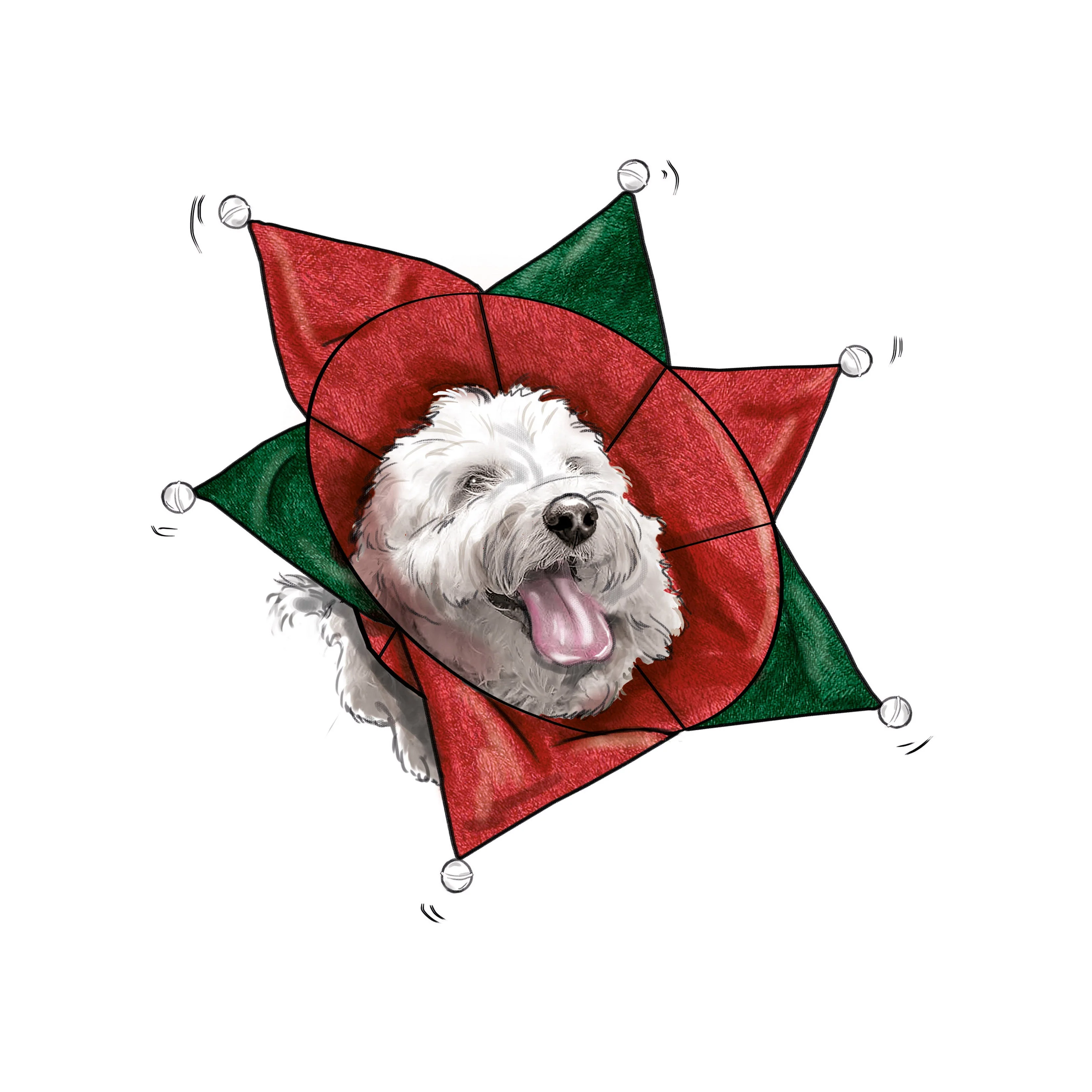 Simplicity Pattern SS9582 Pet Elizabethan Collars by Carla Reiss - Image 8