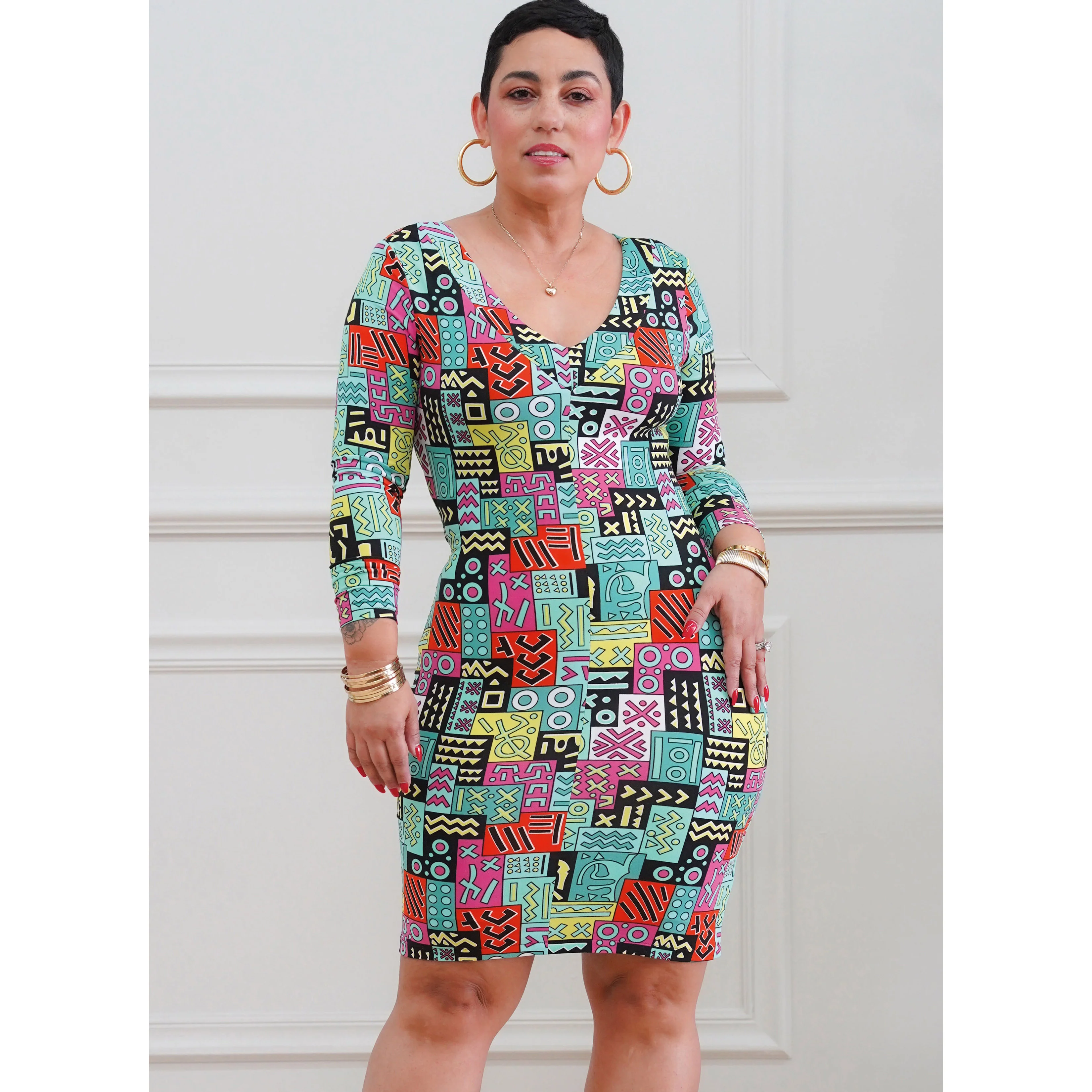 Simplicity Pattern SS9598 Misses' Knit Dresses by Mimi G - Image 3