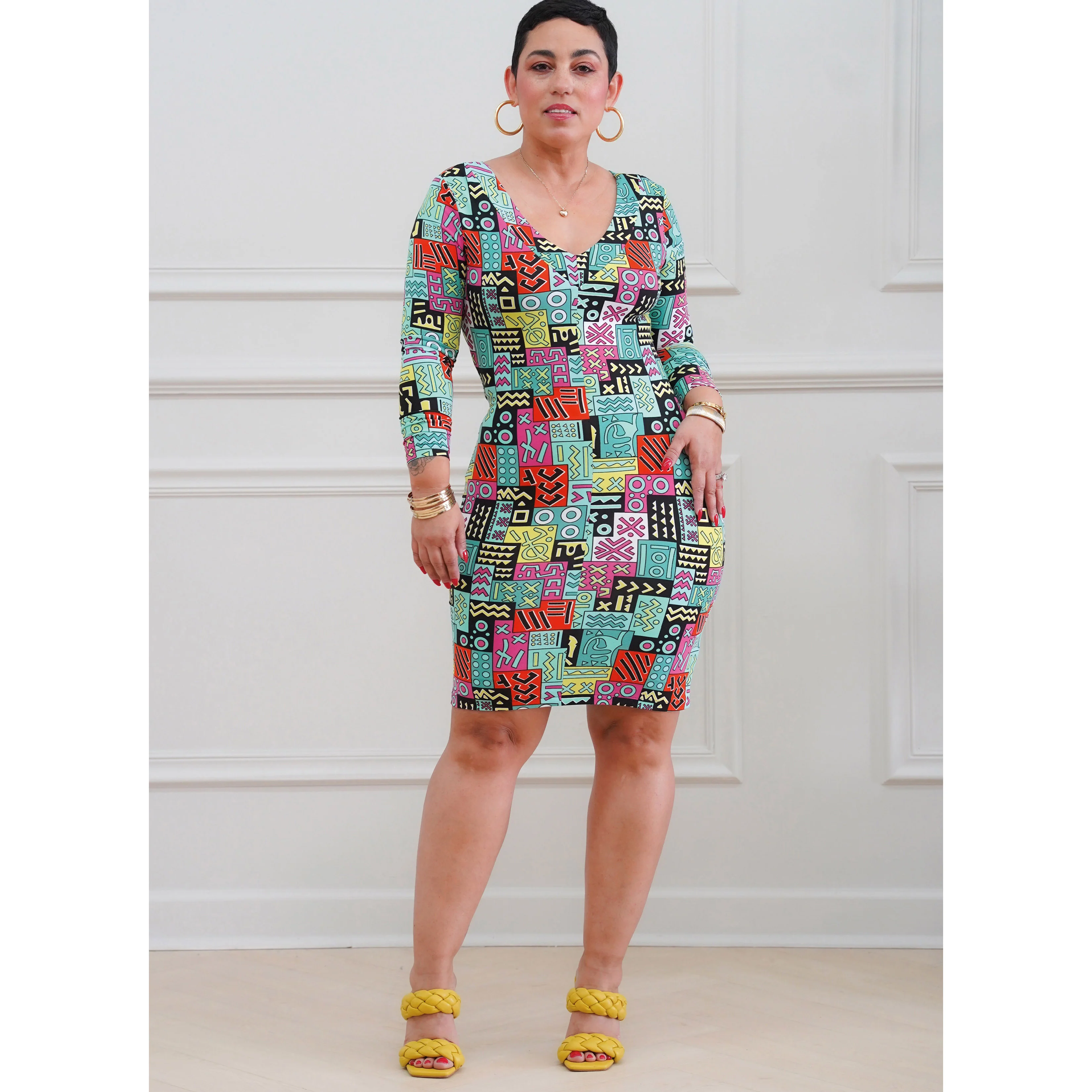 Simplicity Pattern SS9598 Misses' Knit Dresses by Mimi G - Image 4