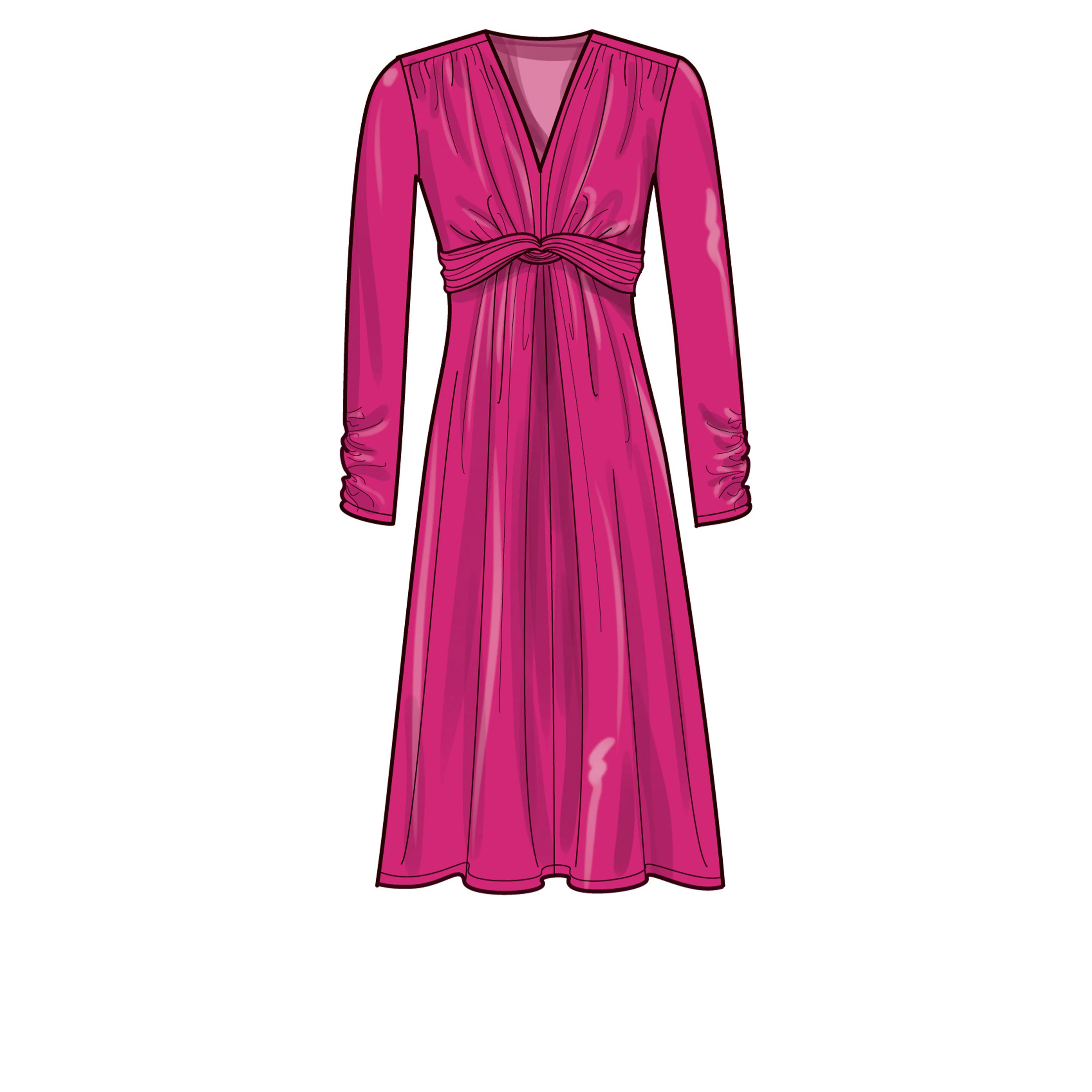 Simplicity Pattern SS9600 Misses' Knit Dresses - Image 5