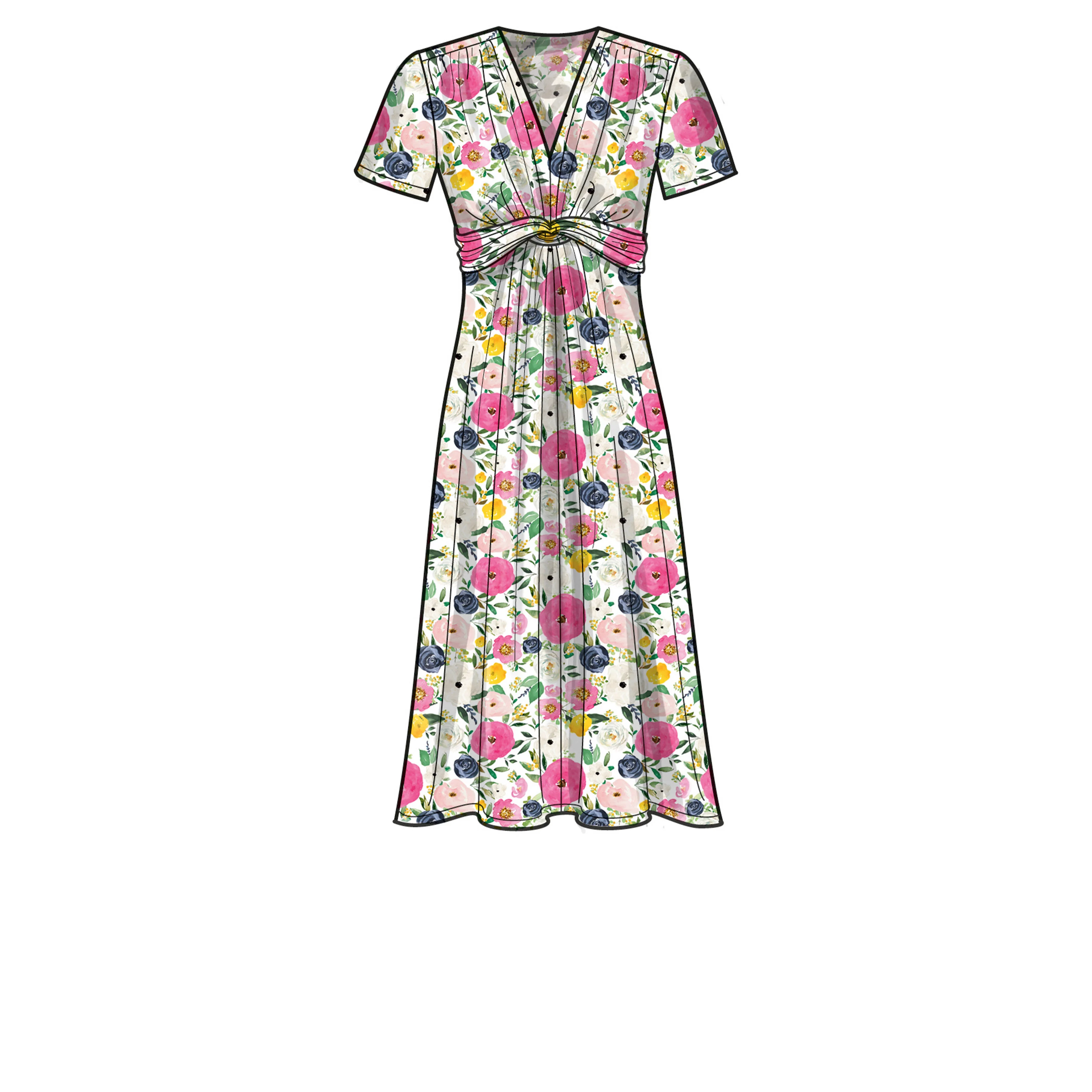Simplicity Pattern SS9600 Misses' Knit Dresses - Image 6