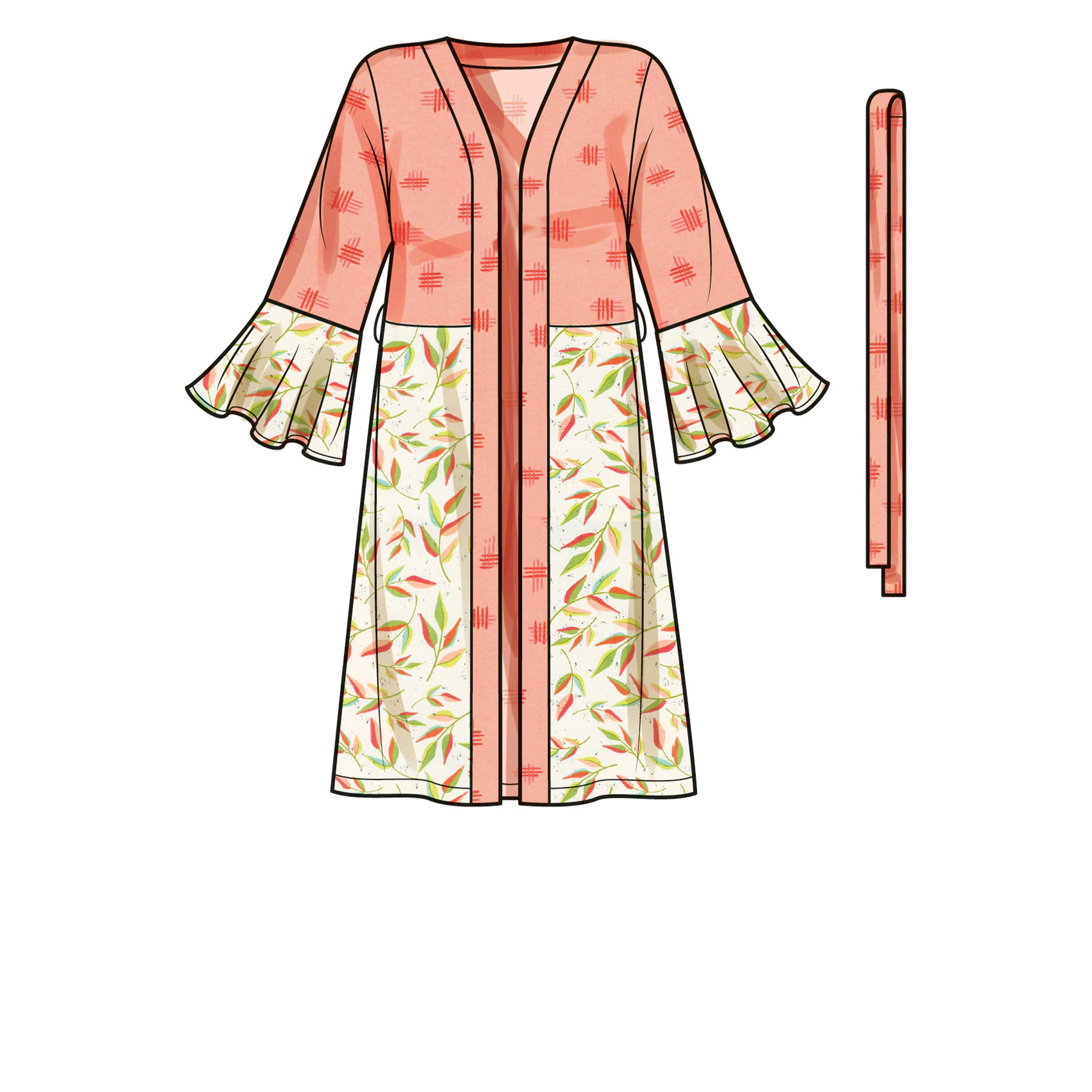 Simplicity Pattern SS9603 Women's Caftans and Wraps - Image 5