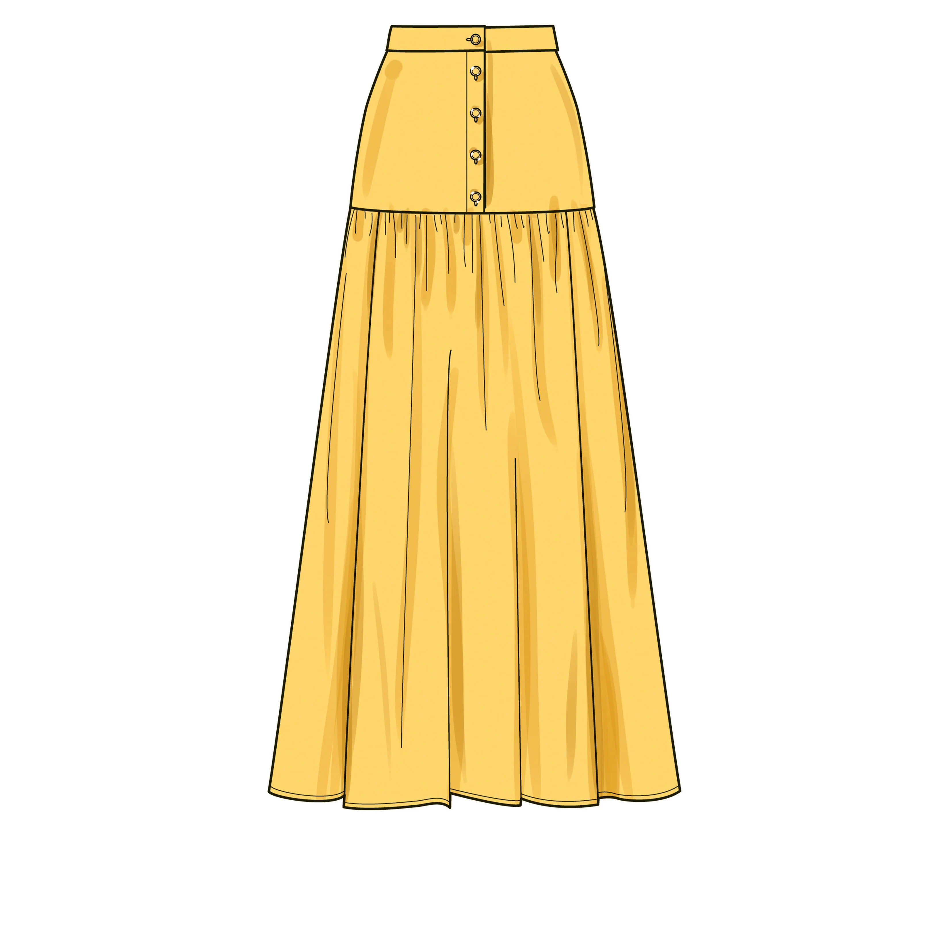 Simplicity Pattern SS9613 Misses' Top and Skirts - Image 6