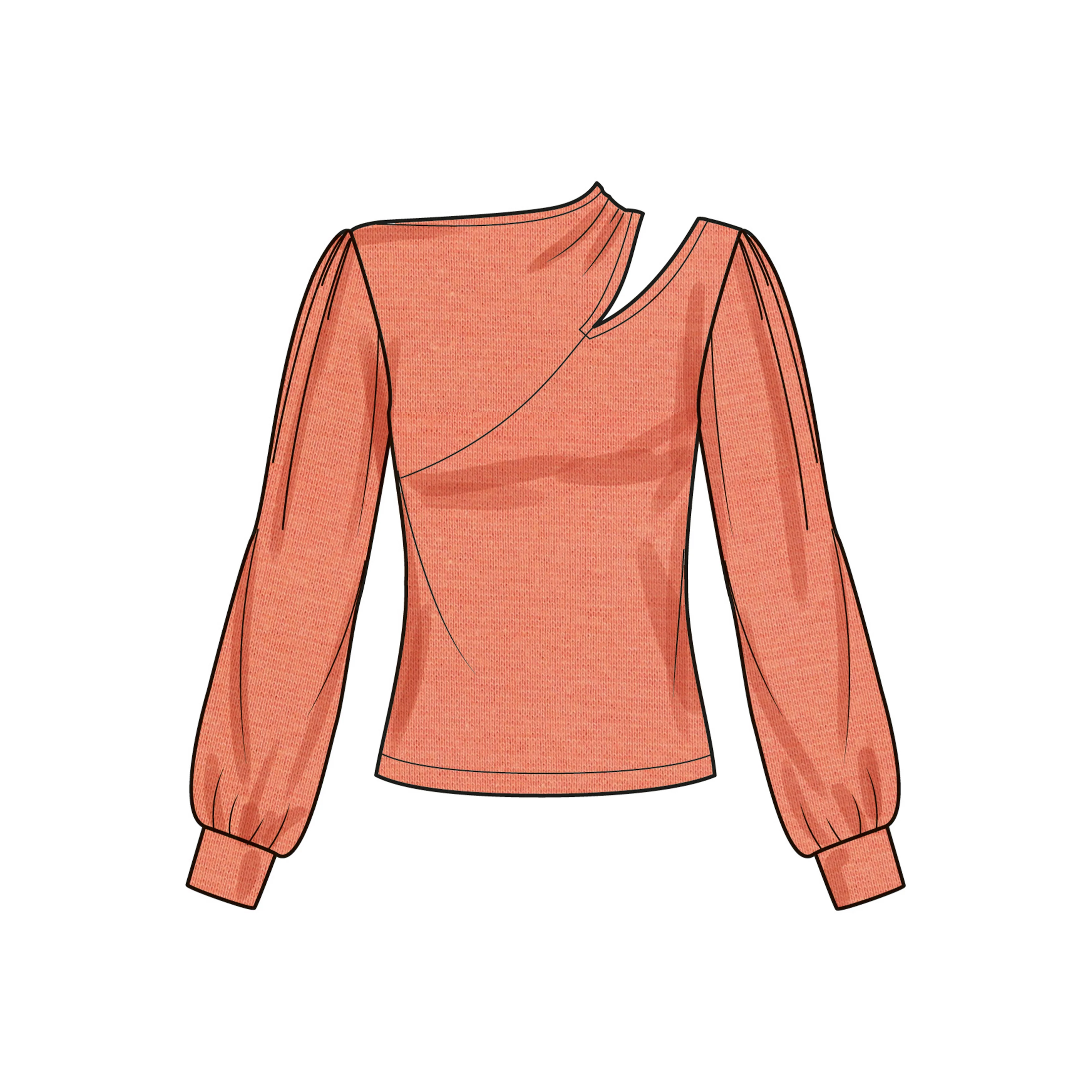 Simplicity Pattern S9679 Misses Top/Vest - Image 6
