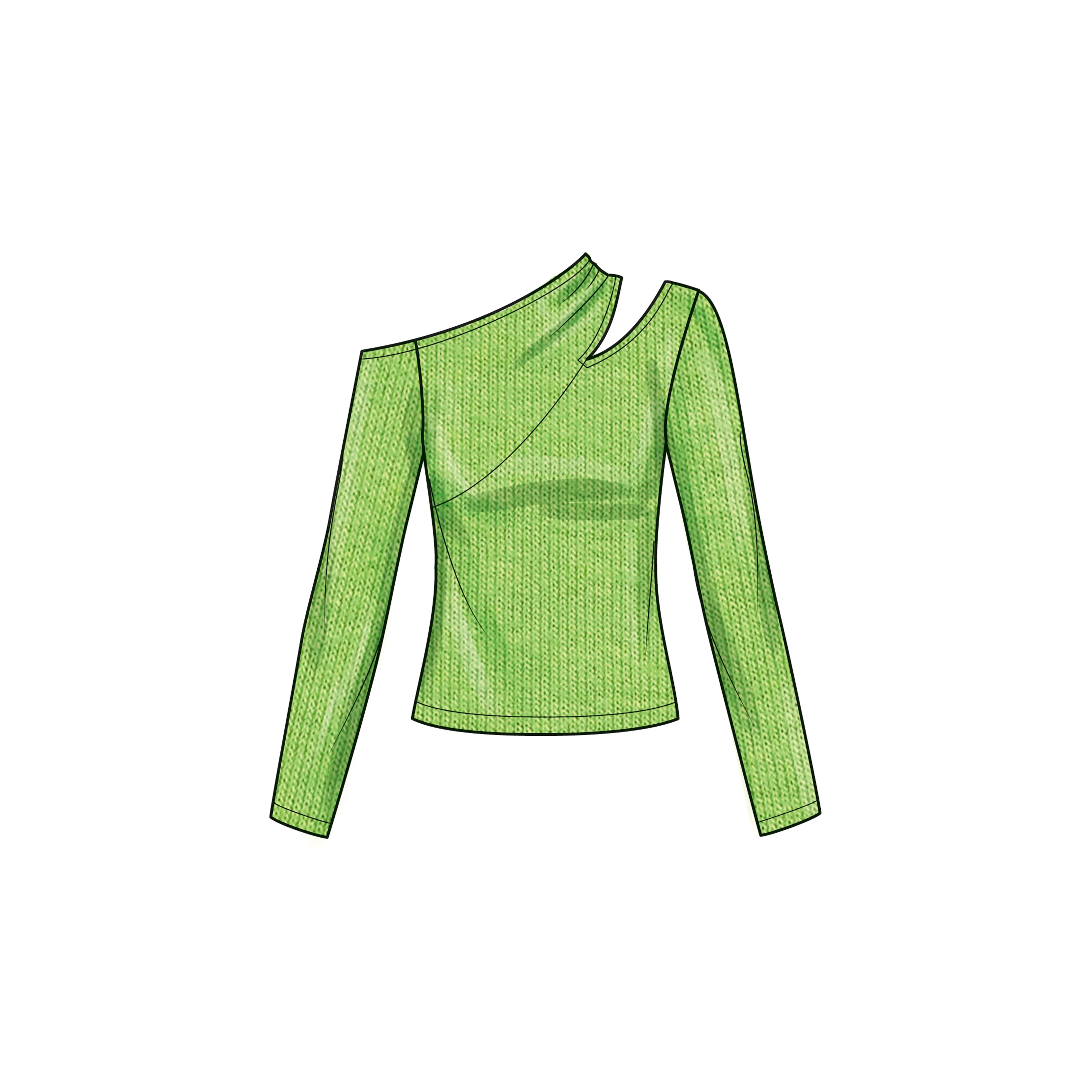 Simplicity Pattern S9680 Plus Size Top/Vest - Image 7