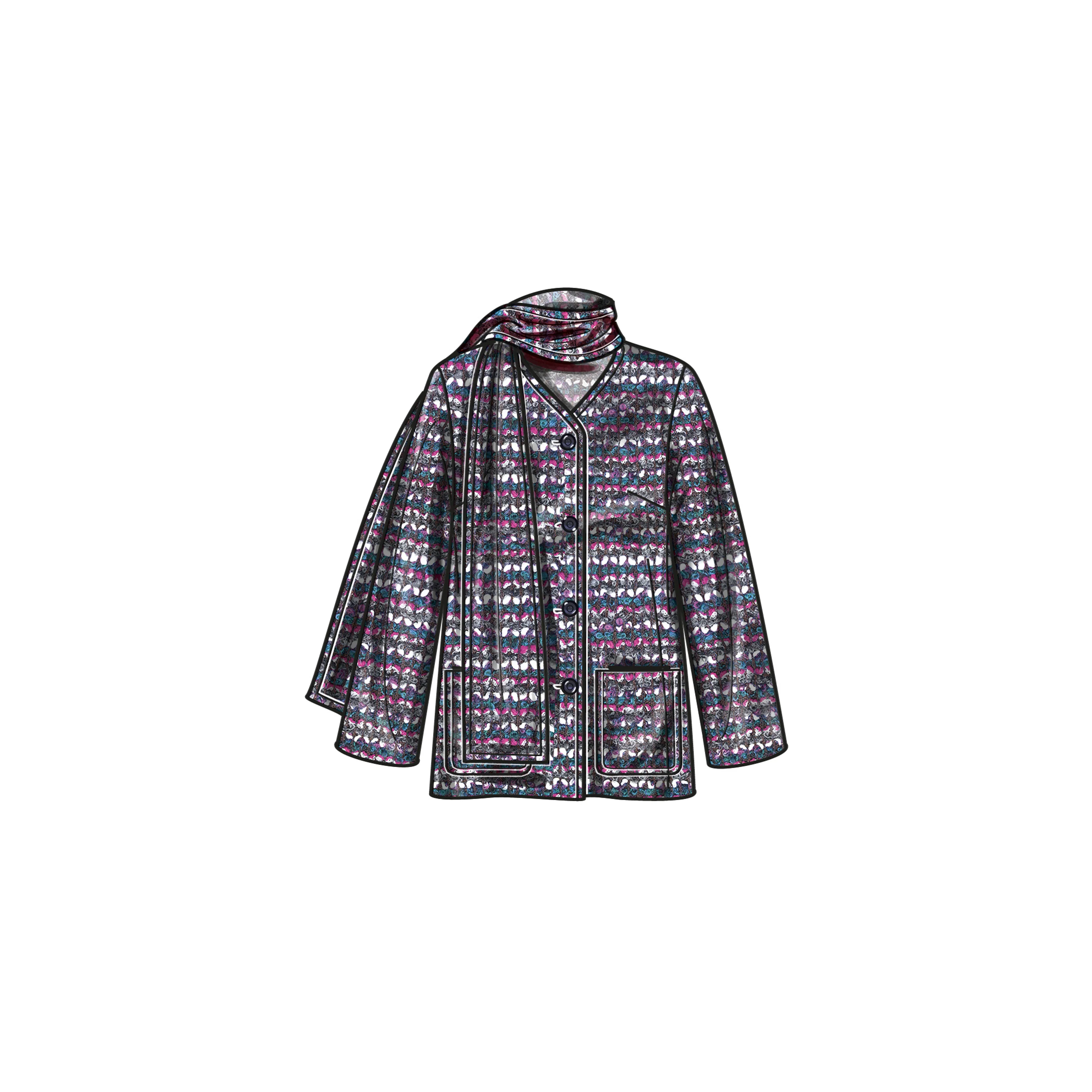 Simplicity Pattern S9685 Misses Jacket/Coat - Image 4