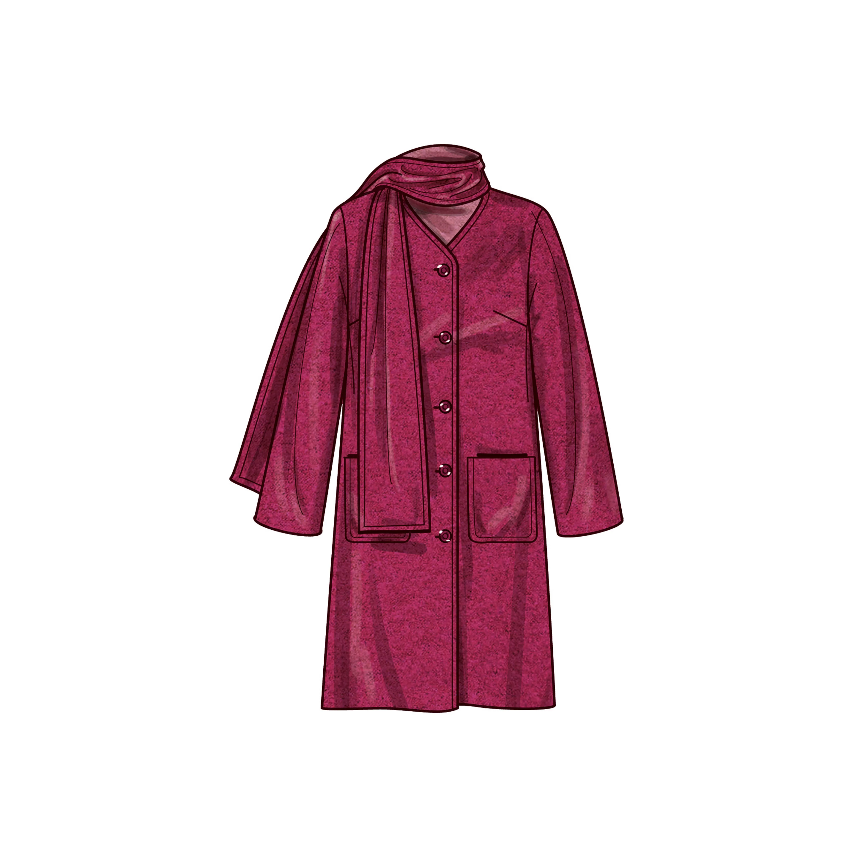 Simplicity Pattern S9685 Misses Jacket/Coat - Image 6