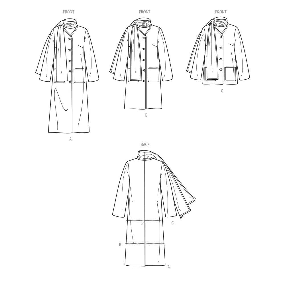 Simplicity Pattern S9685 Misses Jacket/Coat - Image 7