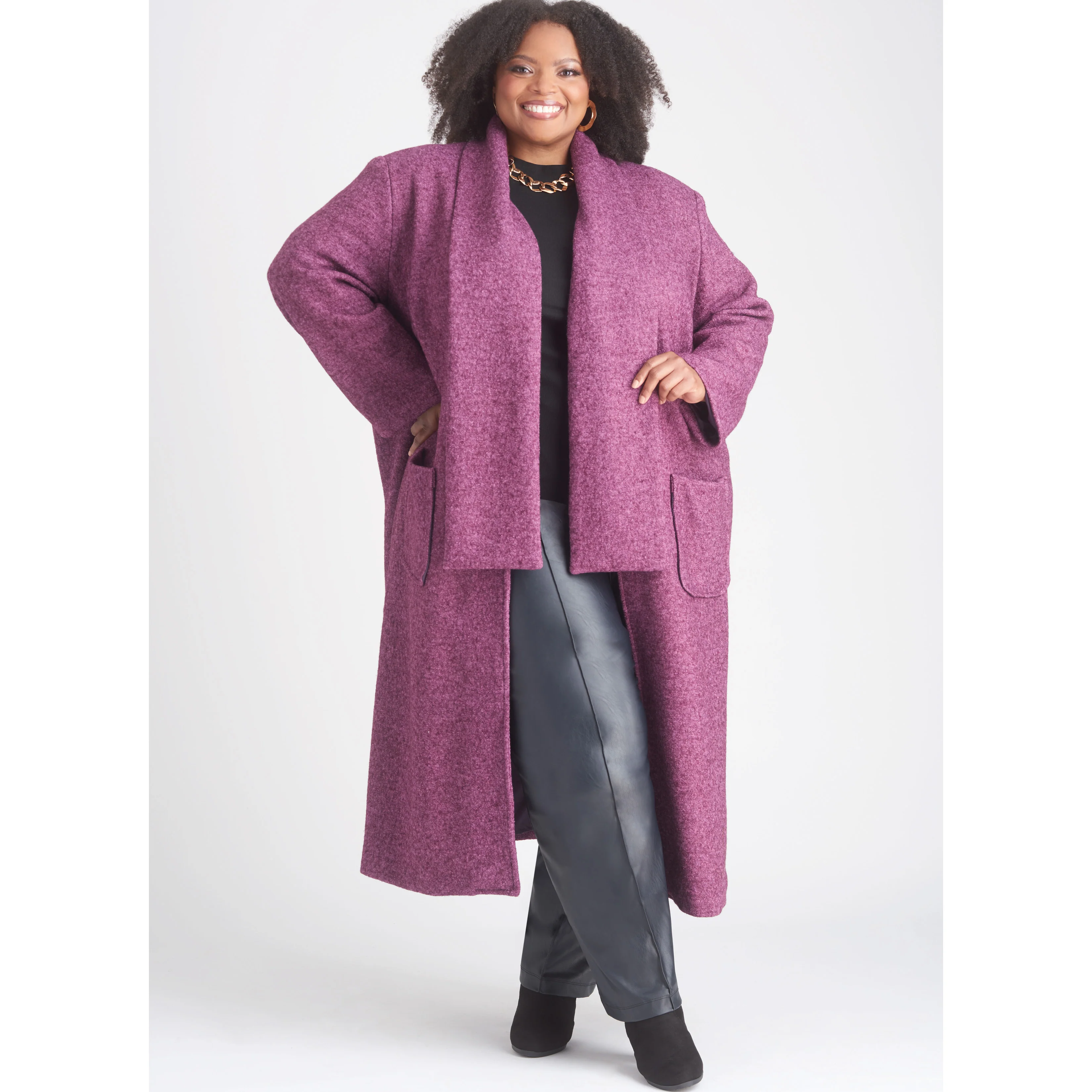 Simplicity Pattern SS9686 Plus Size Jacket/Coat - Image 2