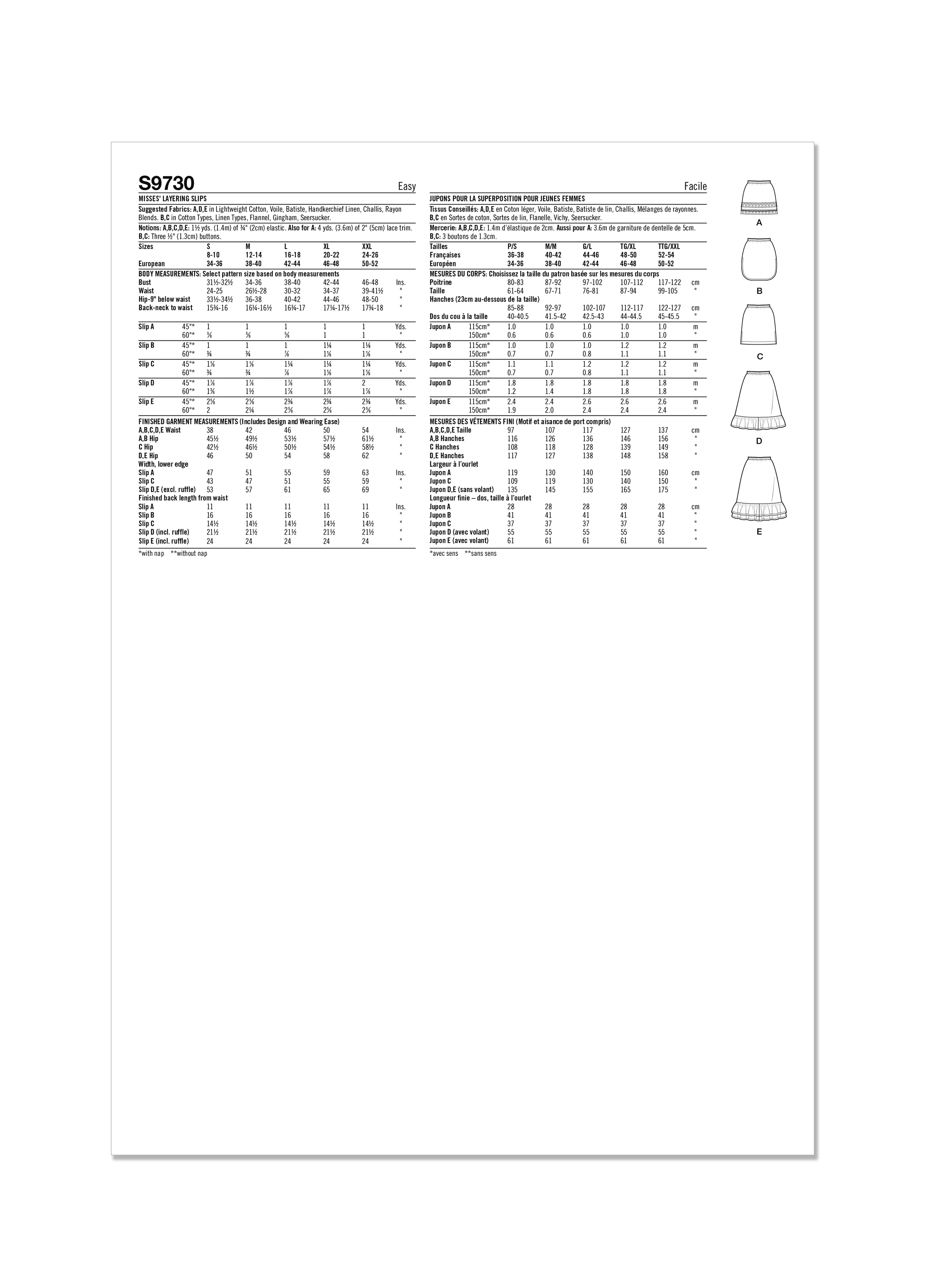 Simplicity Pattern S9730 Misses Sleepwear - Image 2