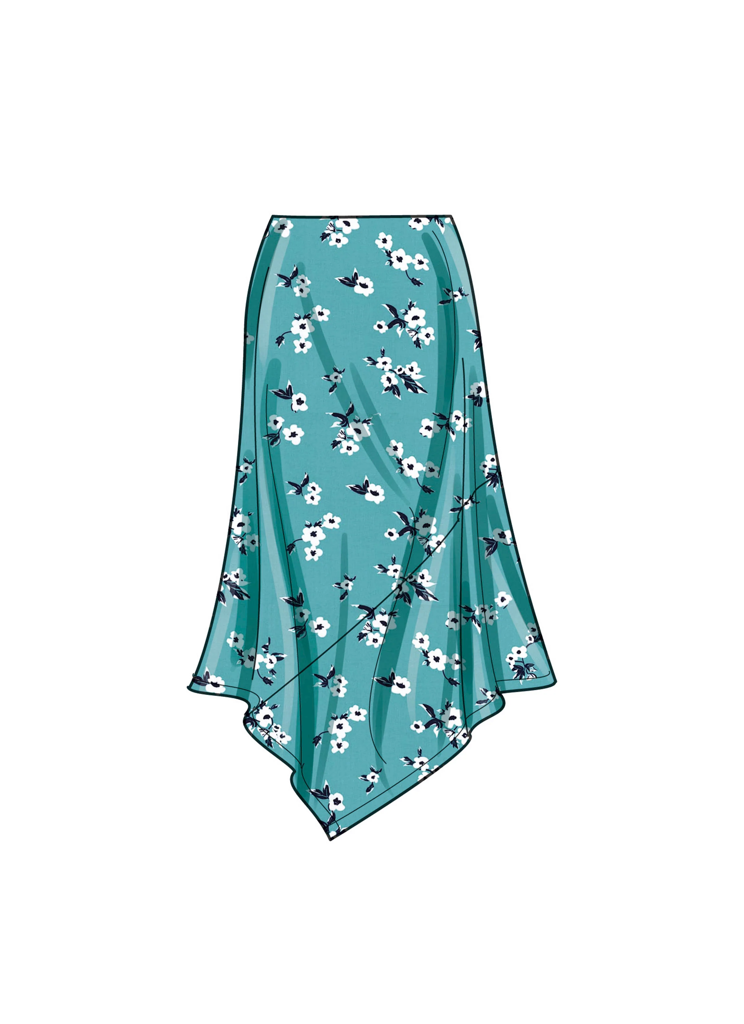 Simplicity Pattern S9752 Women's Knit Skirts and Pants in Two Lengths - Image 4