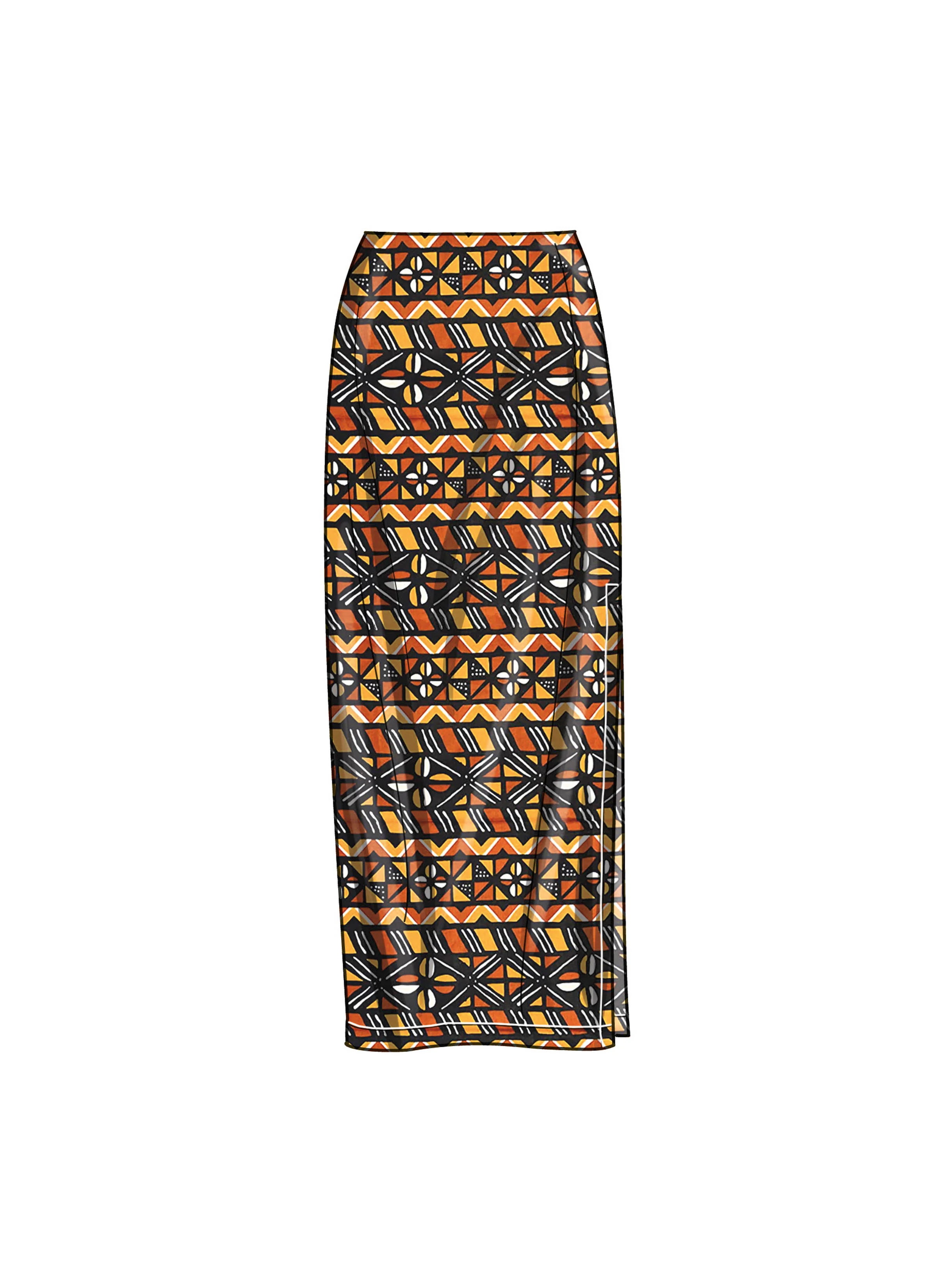 Simplicity Pattern S9752 Women's Knit Skirts and Pants in Two Lengths - Image 5
