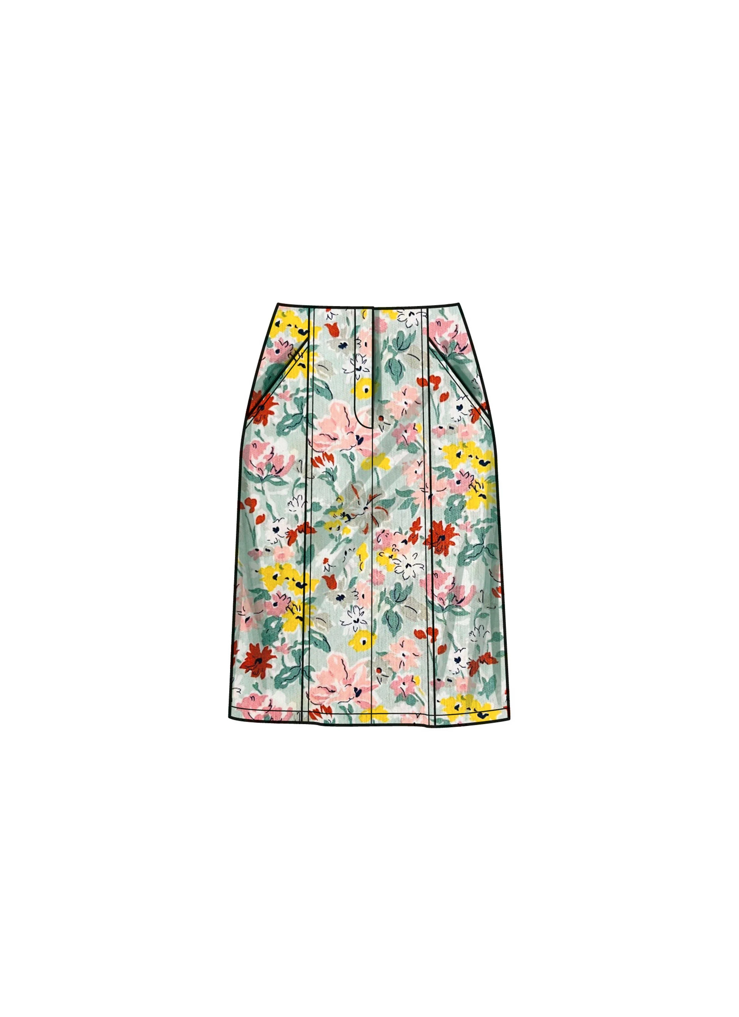 Simplicity Pattern S9755 Misses' Misses' Top, Skirt, Pants and Shorts - Image 4