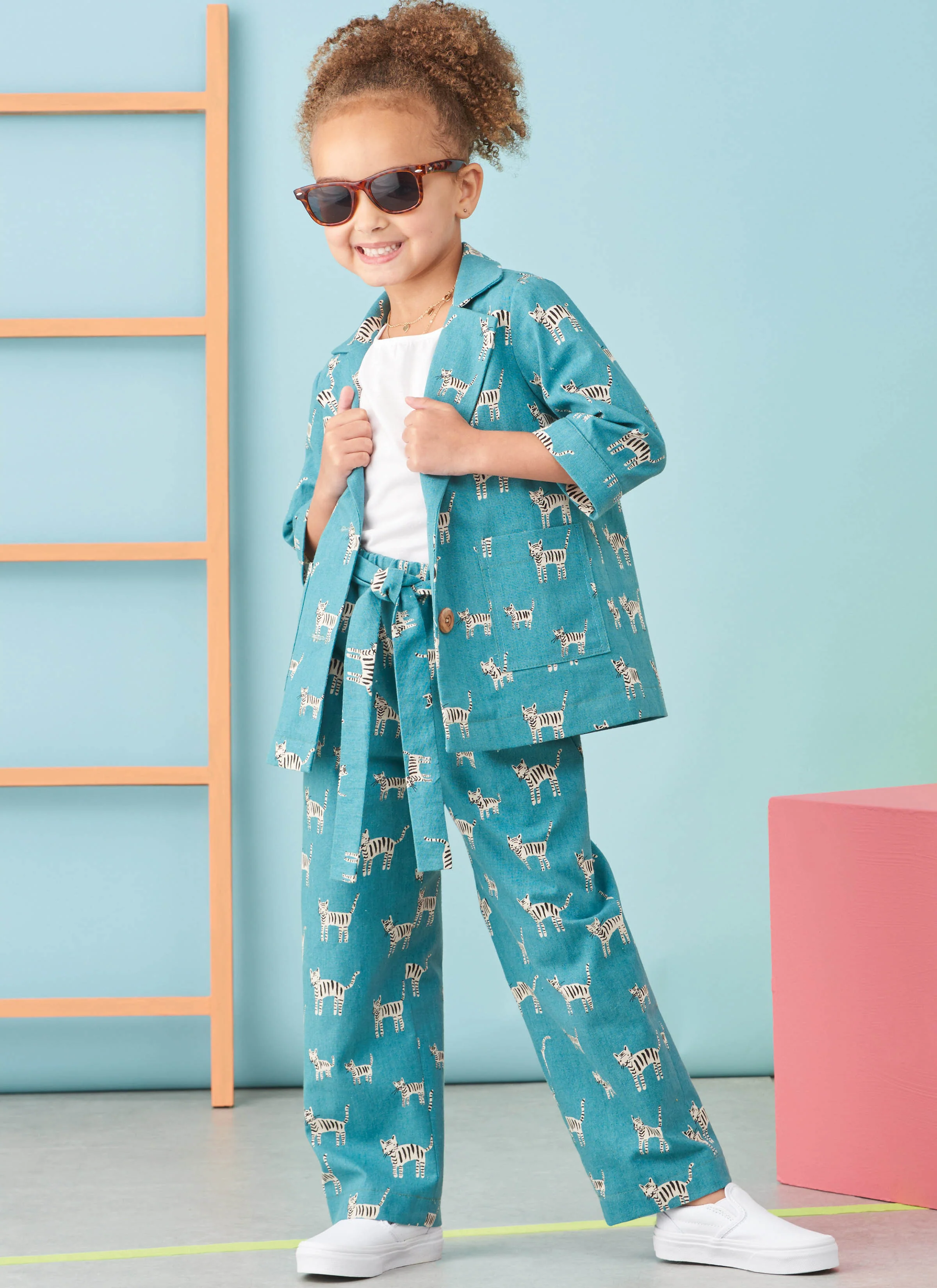 Simplicity Pattern S9762 Child Girl Sportswear - Image 5
