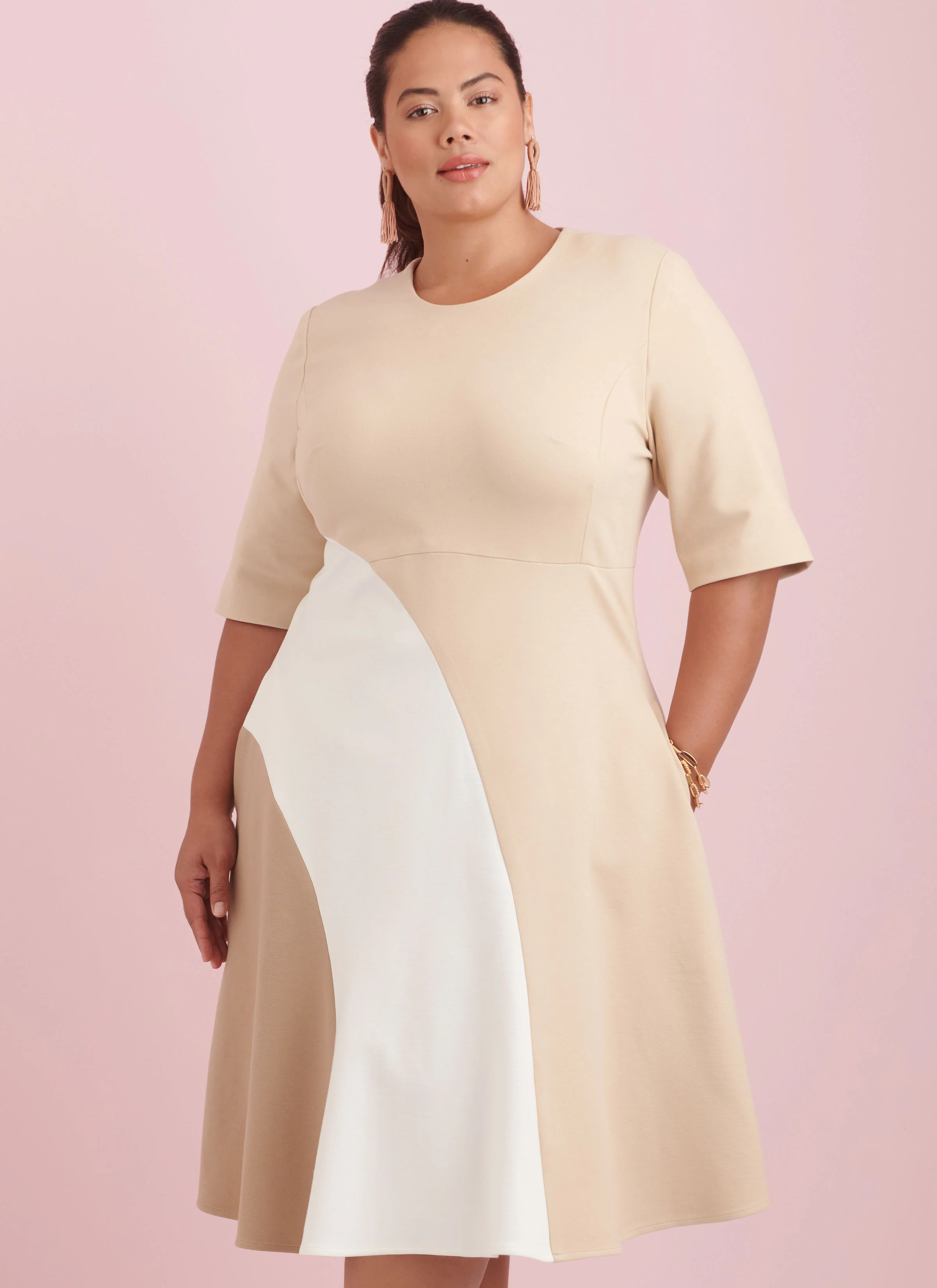 Simplicity Pattern 9887 Plus Size Dress - Image 3