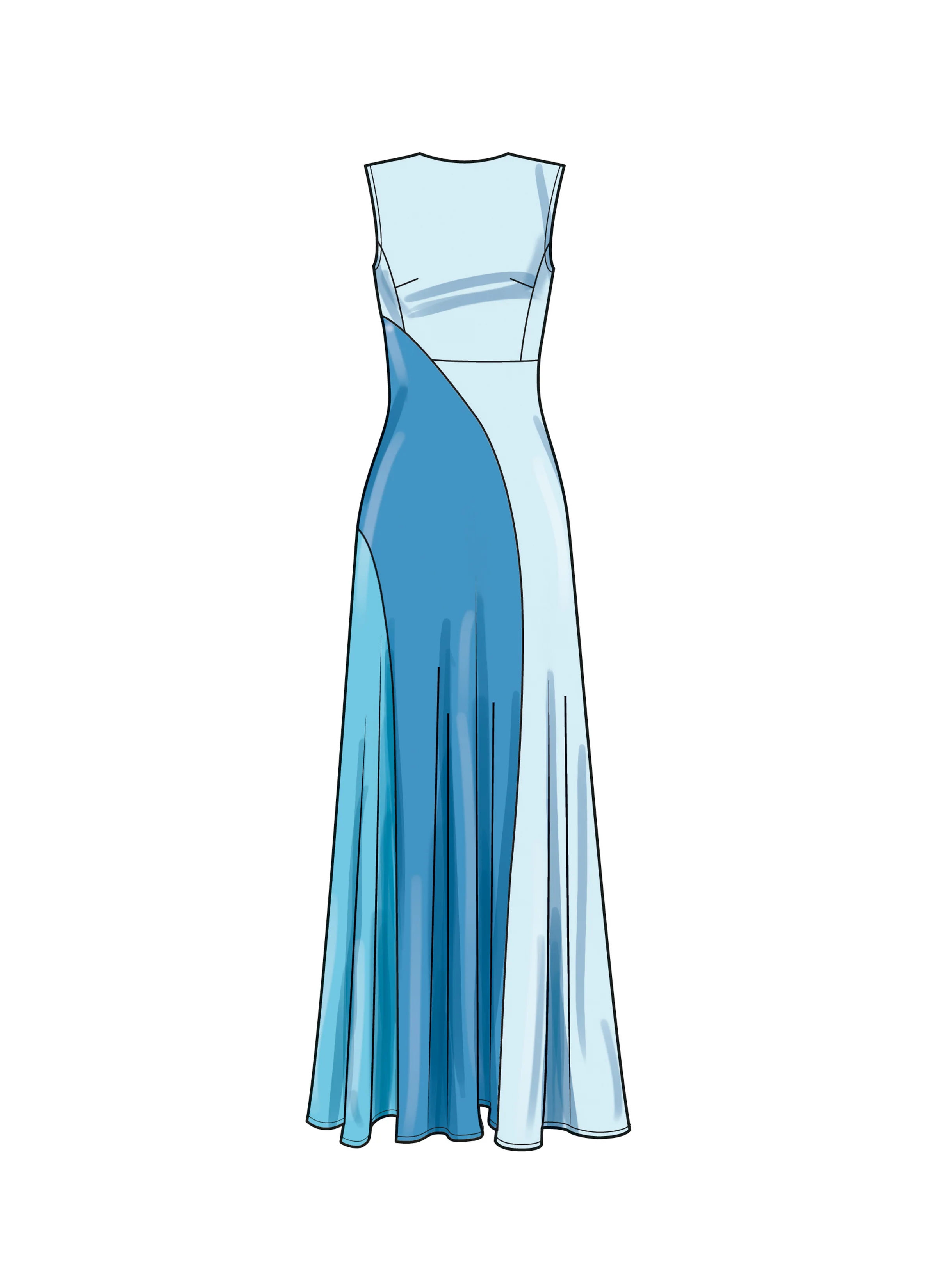 Simplicity Pattern 9887 Plus Size Dress - Image 8