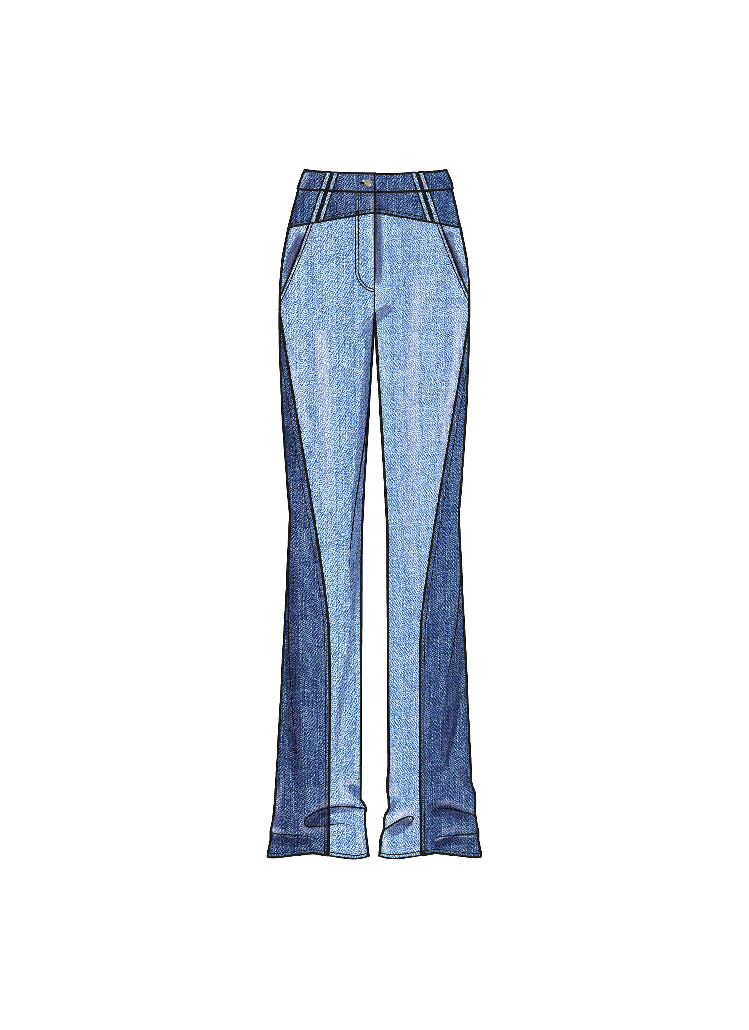Simplicity Pattern S9892 Misses' Skirt Pants - Image 5