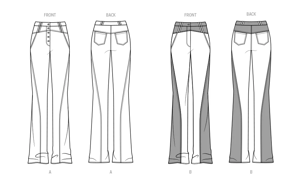 Simplicity Pattern S9892 Misses' Skirt Pants - Image 6