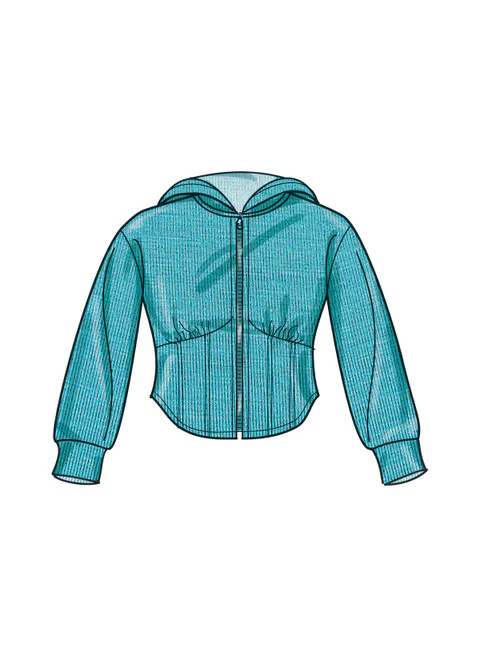 Simplicity Pattern 9895 Misses' and Women's Jacket and Knit Leggings - Image 8