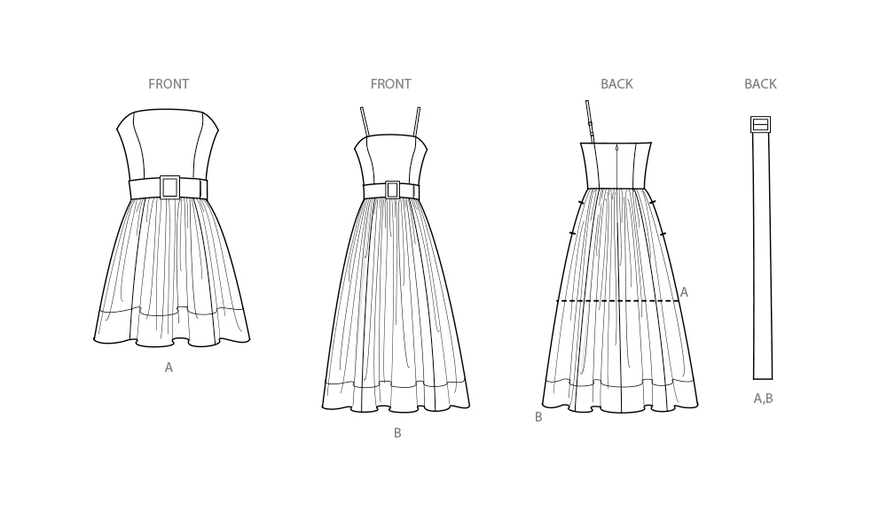 Simplicity Pattern S9917 Misses' Dress - Image 5