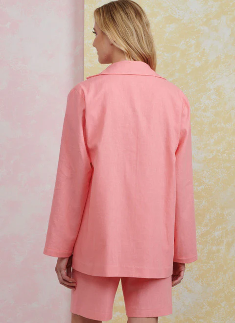 Simplicity Sewing Pattern S9930 Children's, Teens' and Adults' Blazers and Shorts - Image 6