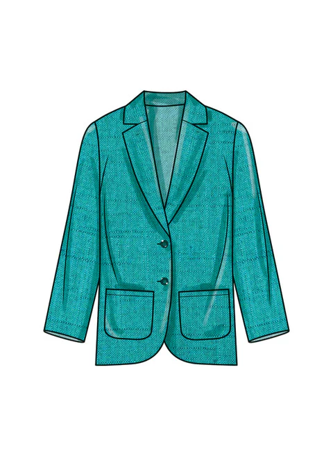 Simplicity Sewing Pattern S9930 Children's, Teens' and Adults' Blazers and Shorts - Image 9