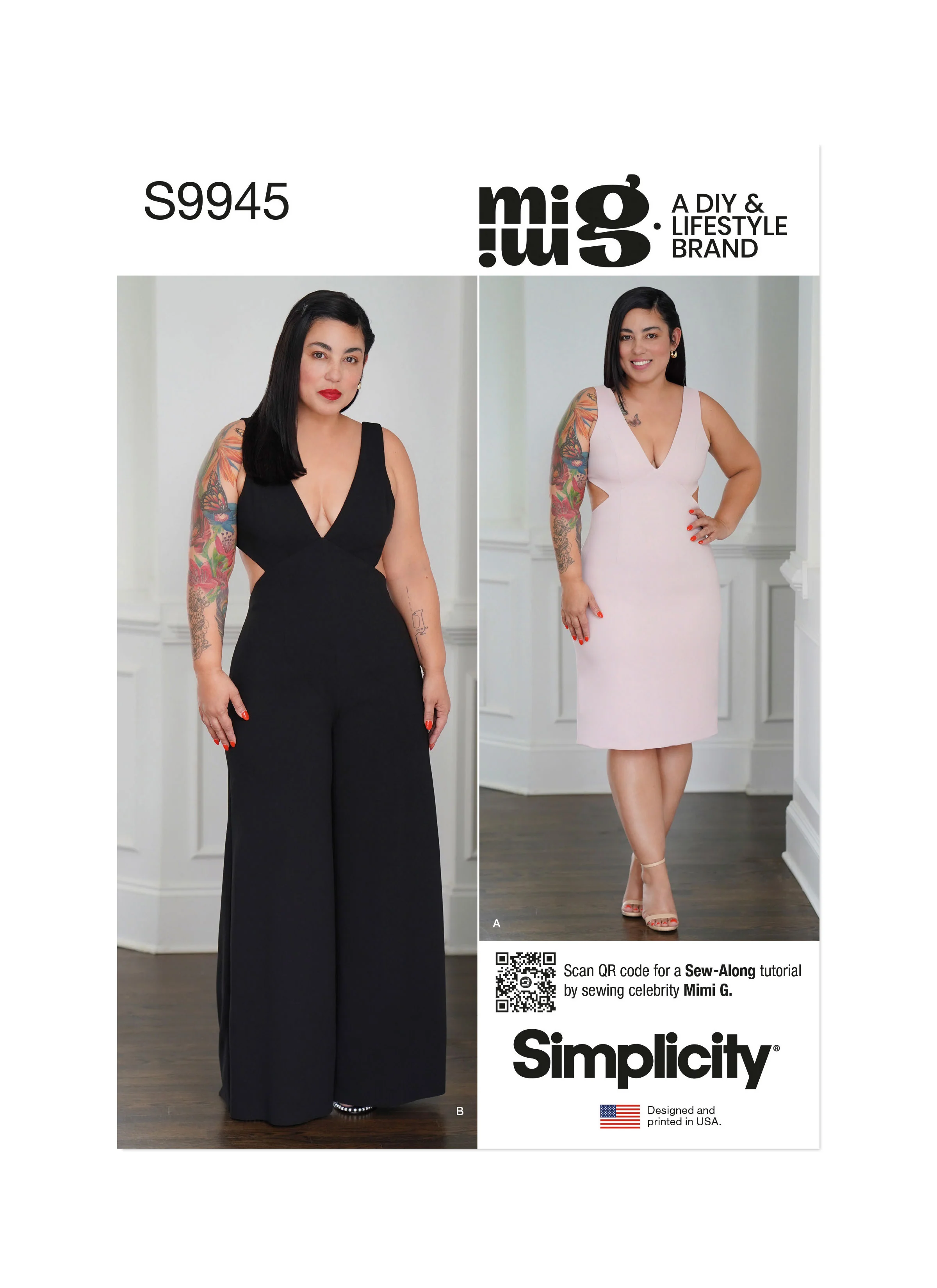 Simplicity Pattern 9945 Misses' Dress
