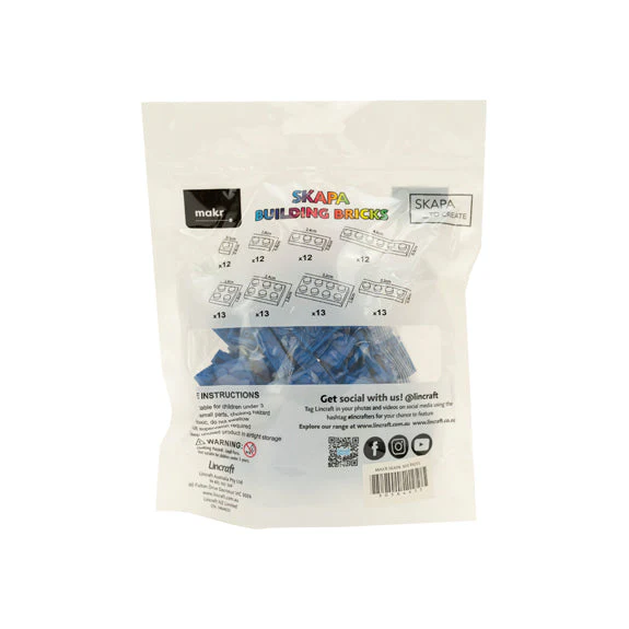Makr Skapa Building Brick Pack, 100pc - Image 13