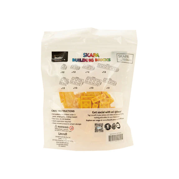 Makr Skapa Building Brick Pack, 100pc - Image 16