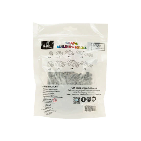 Makr Skapa Building Brick Pack, 100pc - Image 8