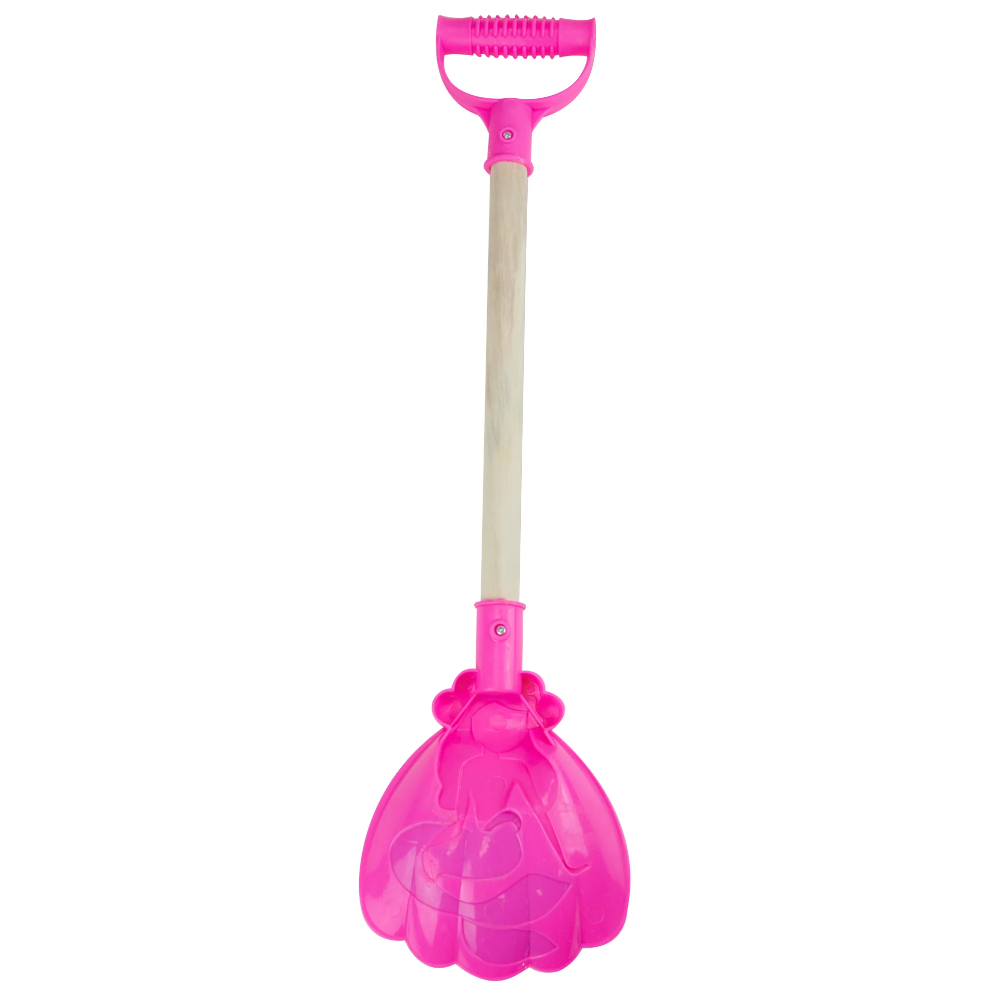 Beach Shovel With Wood Handle, Mermaid- Small - Image 3